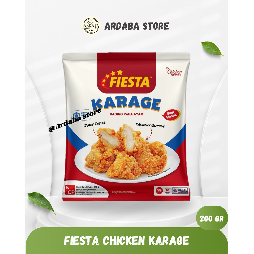 

Fiesta Chicken Karage 200 Gram - ARDABA STORE