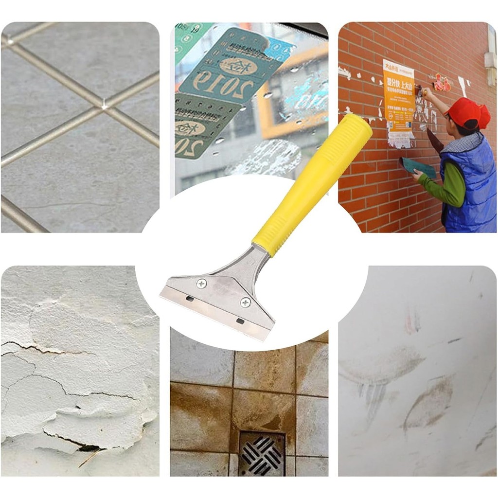 

TSR - WNV Kape Cat Keramik Multifunctional Floor Wall Glass Scraper - W-21