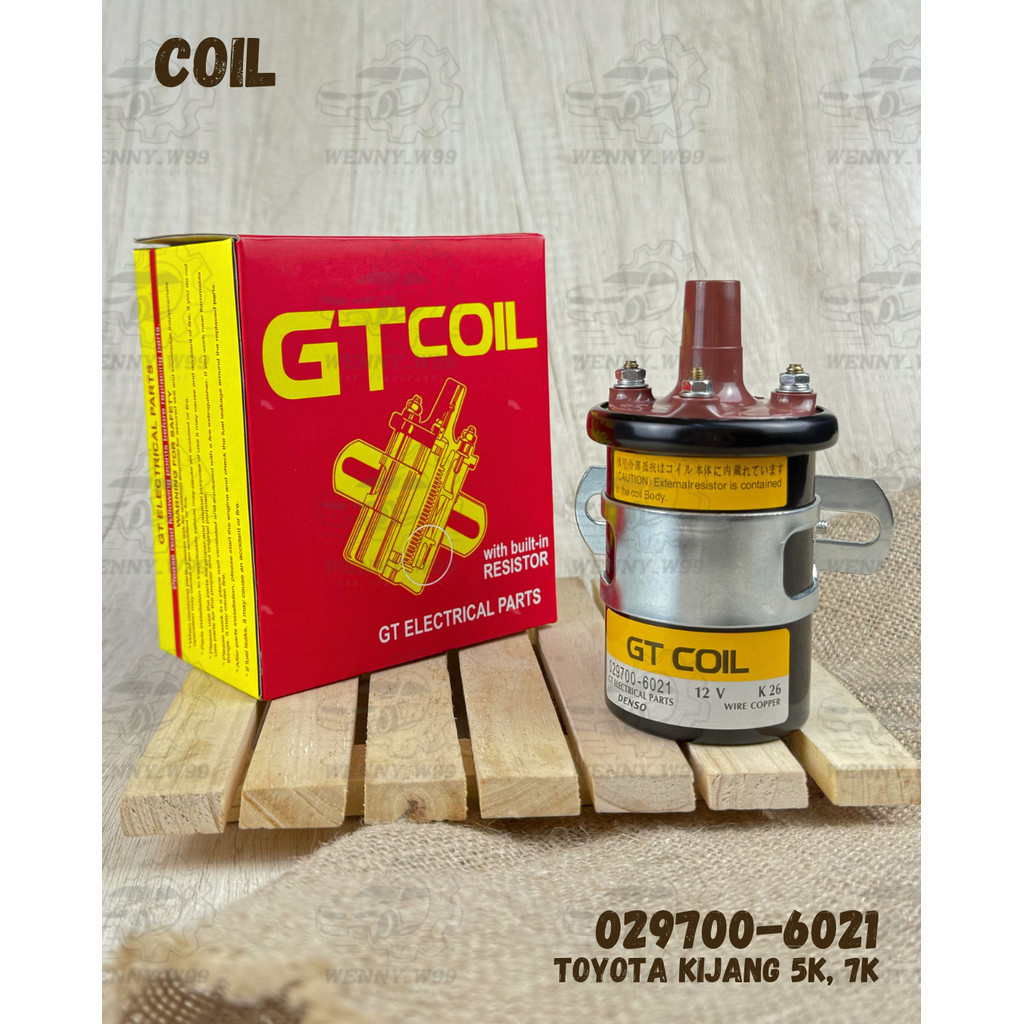 COIL IGNITION KOIL GT UNIVERSAL KIJANG 5K 7K CARRY FUTURA GT COIL 029700-6021