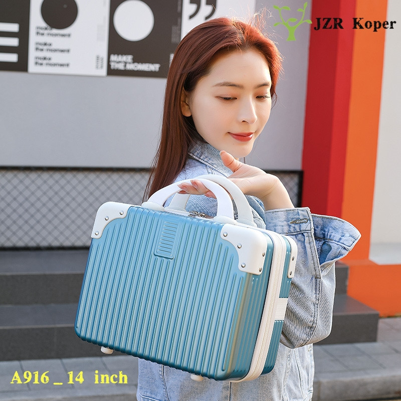 VV Glow - Koper Makeup Mini 14 Inch Koper Kecil untuk Travel dan Kosmetik Kecil Anti Gores