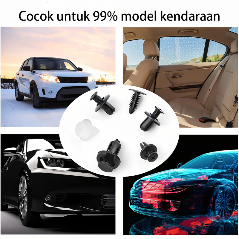 Klip Bumper Mobil Baut Rivet Mobil Baut Rivet Baut Rivet Mobil Rivet Screw