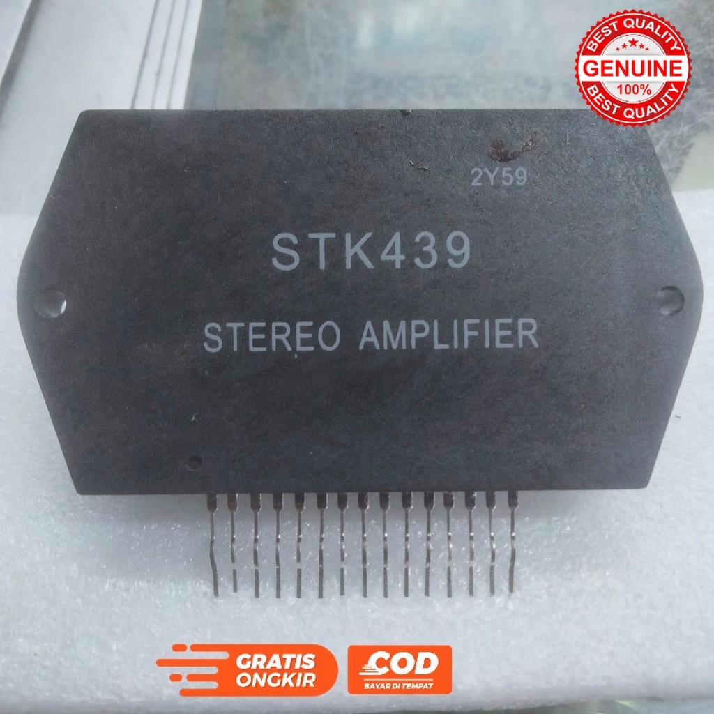 TRANSISTOR IC STK 439 STEREO AMPLIFIER STK439
