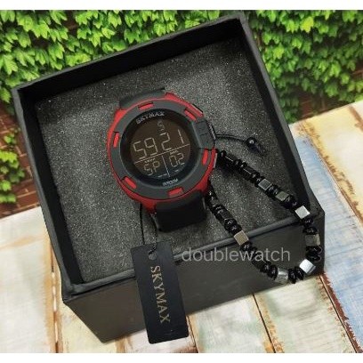 ORI JAM TANGAN PRIA WANITA SKYMAX 1817G ORIGINAL FREE BOX FREE GELANG 10.10