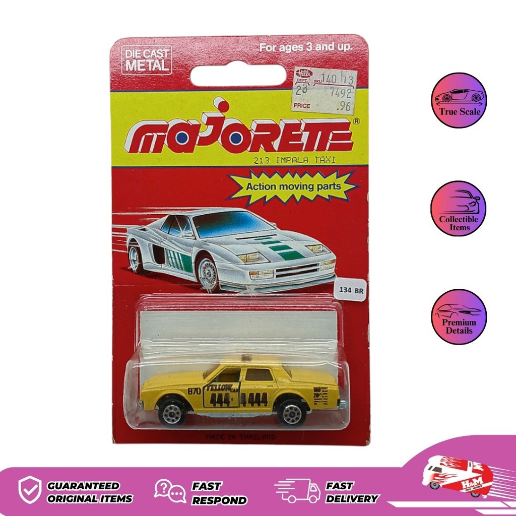 Majorette Chevrolet Impala Taxi Open Door - BR3