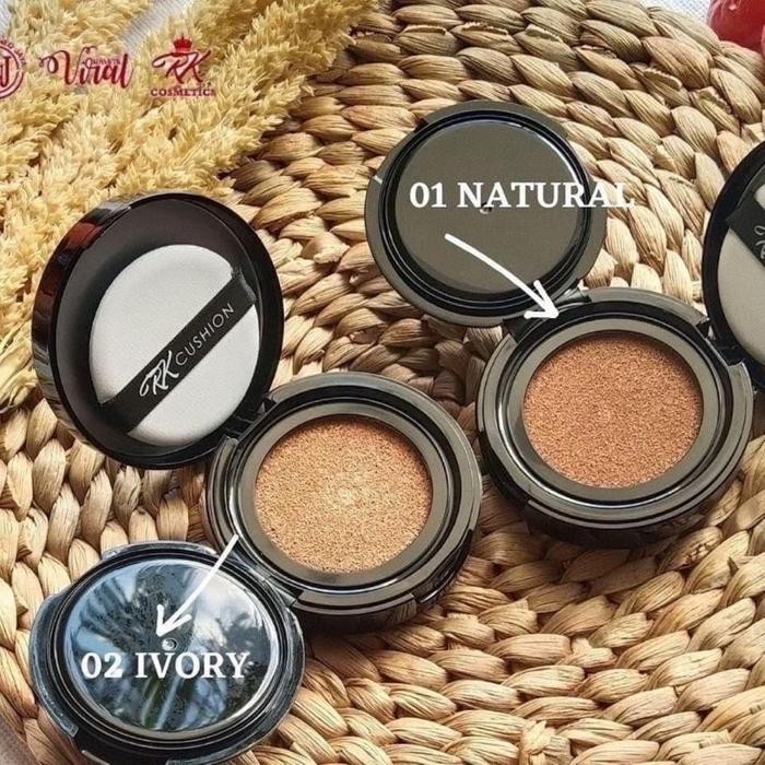 RK CUSHION PREMIUM - Rk Cushion Premium BB Cushion Moisturizing Foundation Waterproof Wajah Wanita B