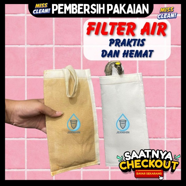 Filter Air Keran Penjernih Air Saring Air Kotor, Bau, dan Kuning dari Sumur