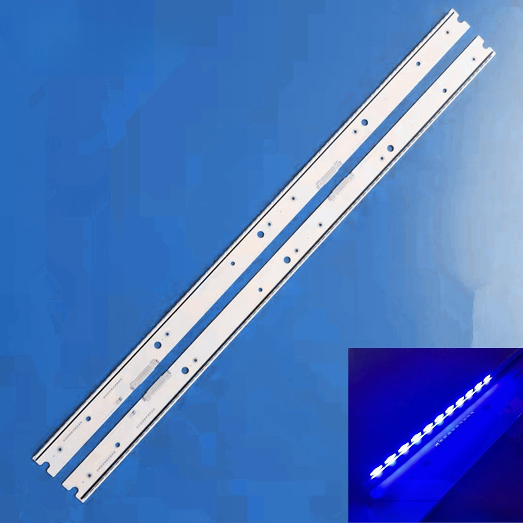 New 2pcs/Kit LED Strips for 55 TV UE55JS8000TXXU UE55JS8500TXXU UE55JS8500TXZT UE55JS9000TXXC UE55JS