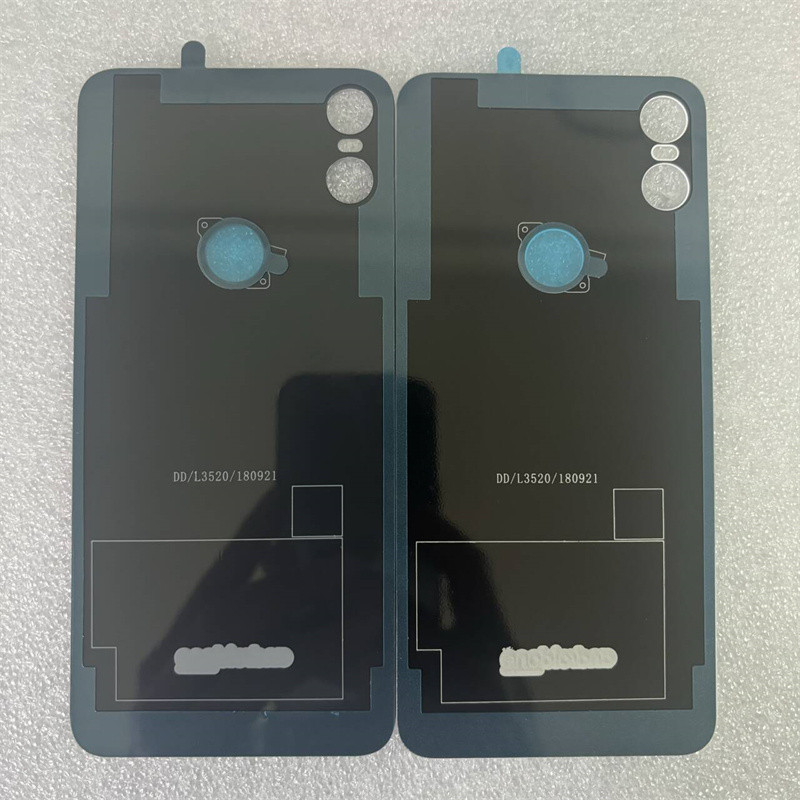 New For Motorola Moto One P30 Play XT1941Glass Back Cover Rear Battery Door Repair Parts