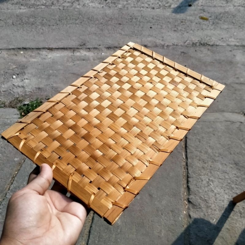 fi_trendy - Tatakan Piring Bambu | Tatakan Serbaguna | Alas Foto Bambu