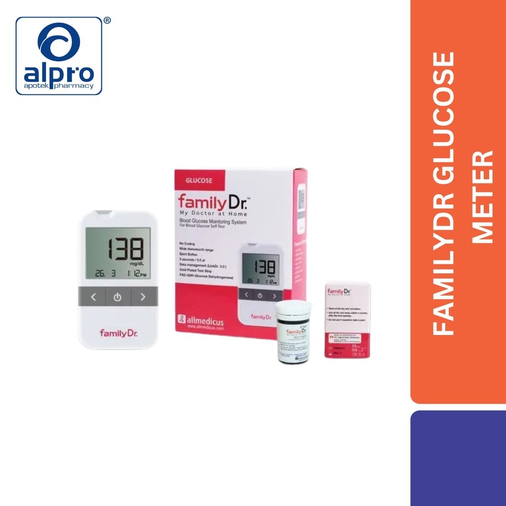 Family Dr Glucose Meter Strip