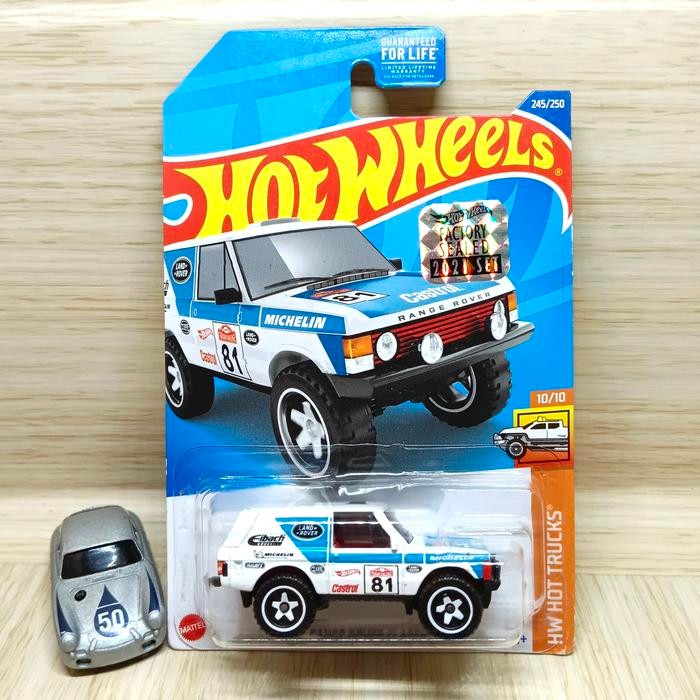 hot wheels range rover classic putih game stop exclusive recolor SWO86
