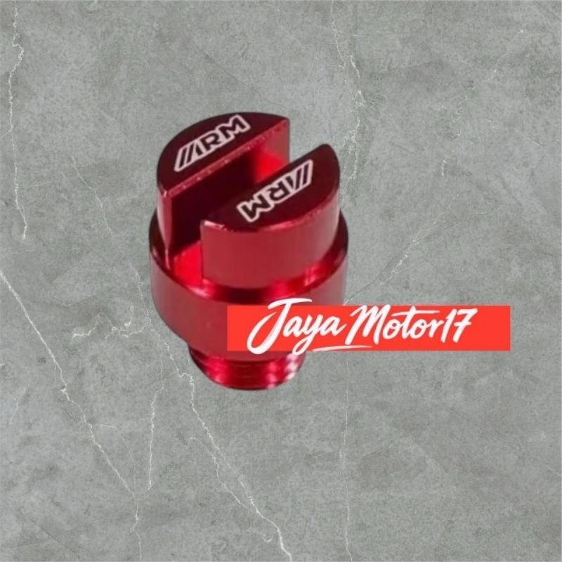 Tutup Oli Motor Model Baut Tutup Oli Mesin Vario PCX Nmax Aerox Beat Scoopy Adv Xmax Full CNC Univer