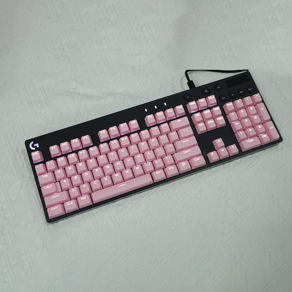 The new PBT material keycap is suitable for LogitechG610 GPROX G512C mechanical keyboard K845 light 