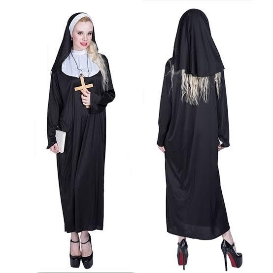 Kostum Valak / Kostum Halloween The Nun Clothes