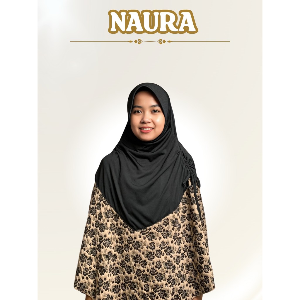 Jilbab Nun Naura Hijab Instan Kerudung