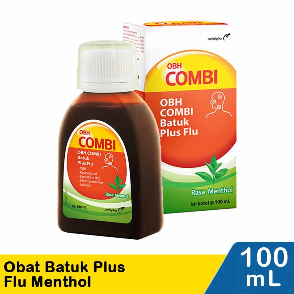OBH COMBI OBAT BATUK PLUS FLU MENTHOL 100mL