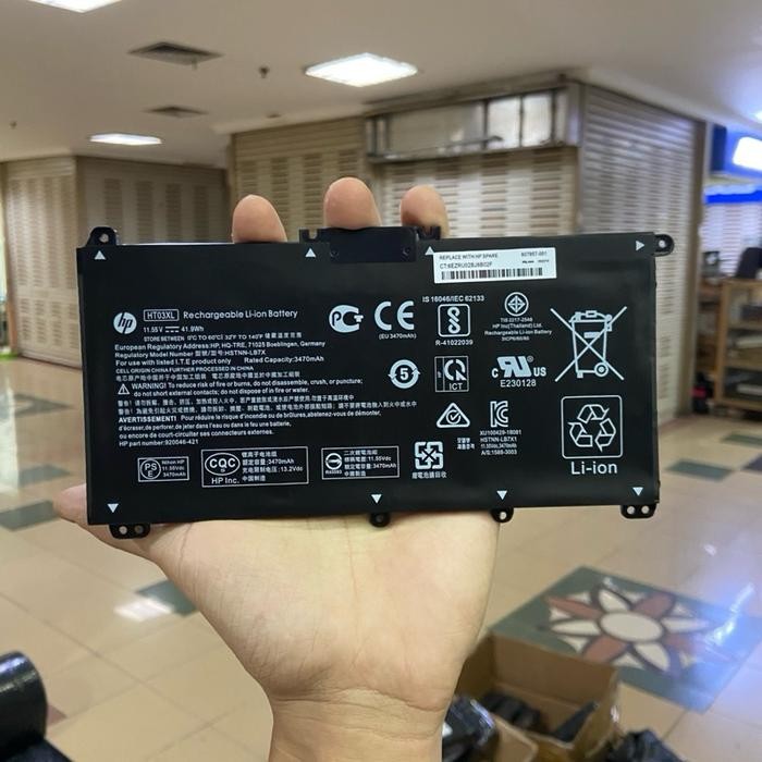 ORIGINAL Battery/Baterai Laptop Hp 240 245 250 255 G7 340 348 G5 HSTNN-LB8L HT03XL