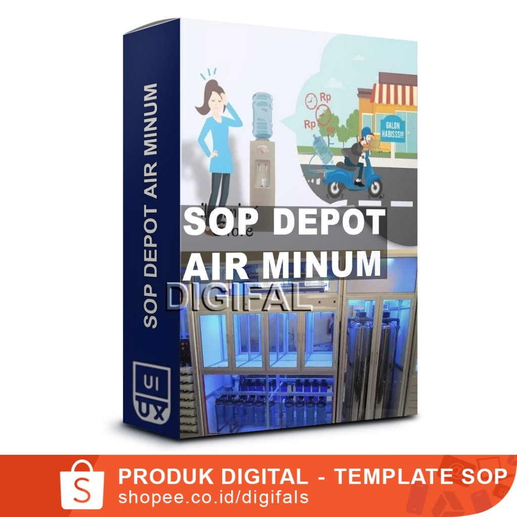 Paket SOP Usaha DEPOT AIR MINUM - Standart Operasional Bisnis Depot Pemasok Air Minum