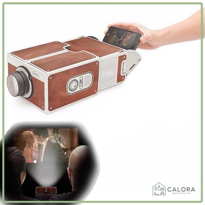 Proyektor Smartphone Portable Cardboard 2.0 Mini Projector Murah untuk HP