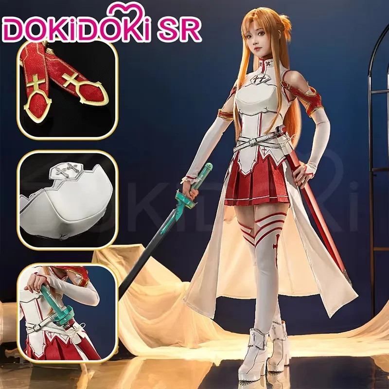  Yuuki Asuna Cosplay Costume Anime Sword Art Online Cosplay DokiDoki-SR Female Costume Yuuki Asuna H