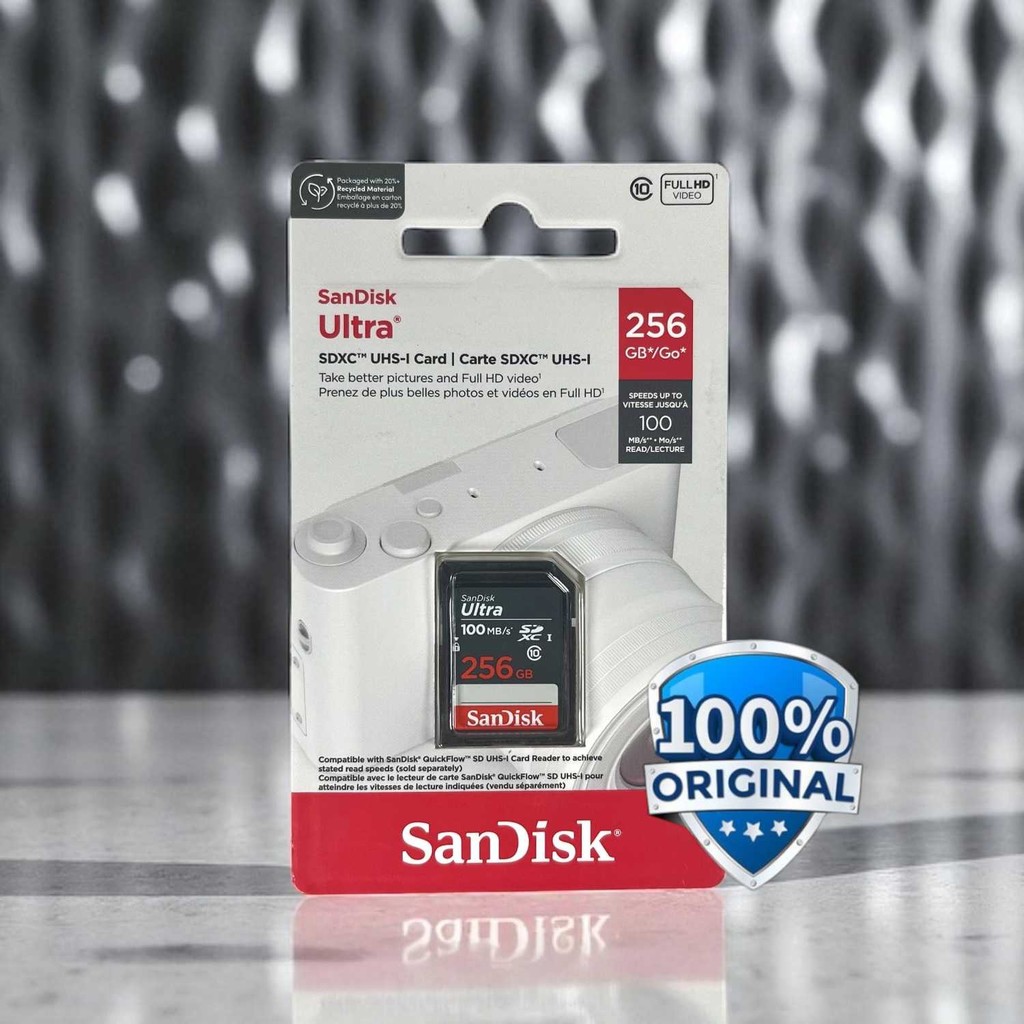 COD Kartu Penyimpanan Memori Memory Card Besar 32 GB 64 GB 128 GB 256 GB Ultra SDHC/XC UHS-I Class 1