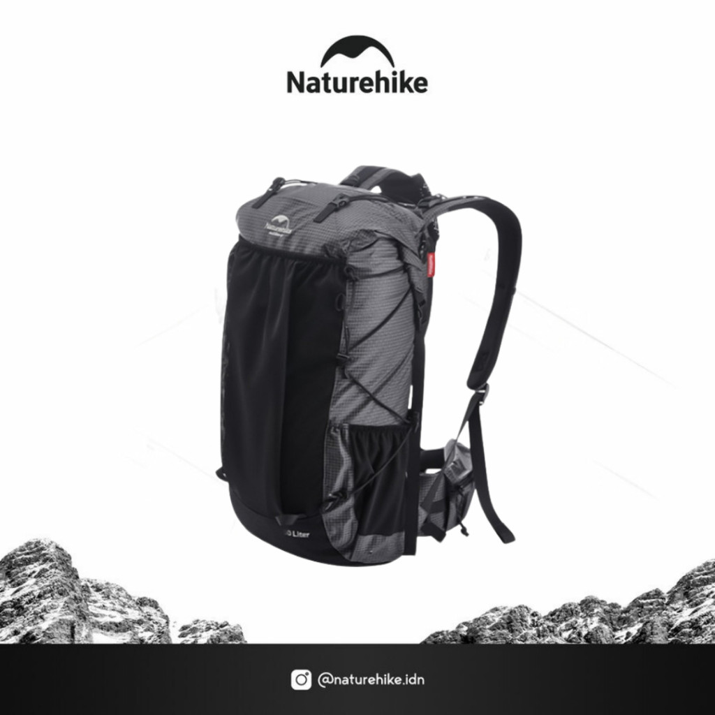 Naturehike Rock NH20BB113 Tas Carrier Gunung Ultralight 45L