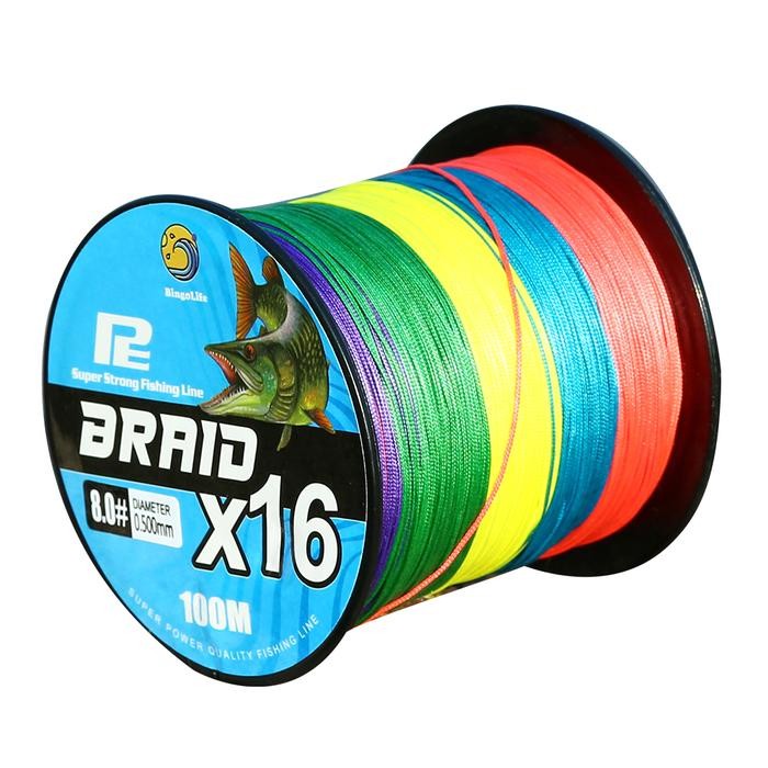 [ GERONIMO ]  Bingolife Professional Jepang x12 x16 Sea Lure Senar Pancing Kawat Dikepang PE Tarikan