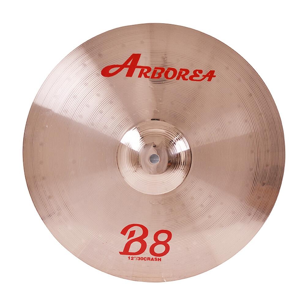 Arborea B8 Cymbal 12"Splash Practice Cymbal for Beginners