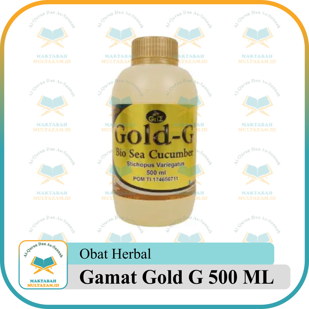 Gold-G - Jelly Gamat 500ml - Gold G Bio Sea Cucumber | Jelly Gamat Gold G 500ml
