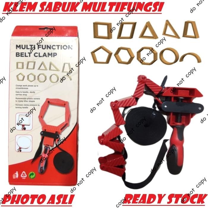 Belt Clamp Jig Figura Multifungsi Klem Sabuk Tali Frame Hexagonal Belt - Bingkai Kayu by Inspire id