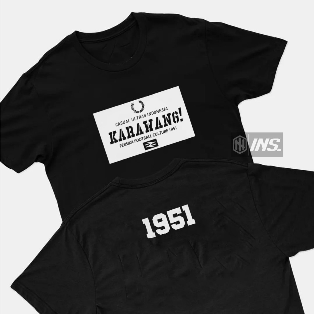 Kaos Casual Fans Persika Karawang Football 1951