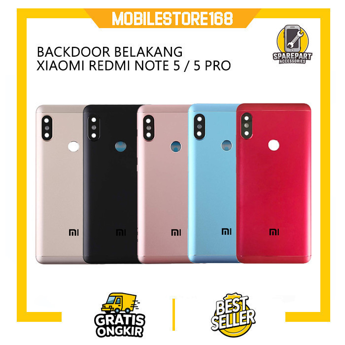 BACKDOOR BELAKANG XIAOMI REDMI NOTE 5 / NOTE 5 PRO PENUTUP BATERAI ORIGINAL