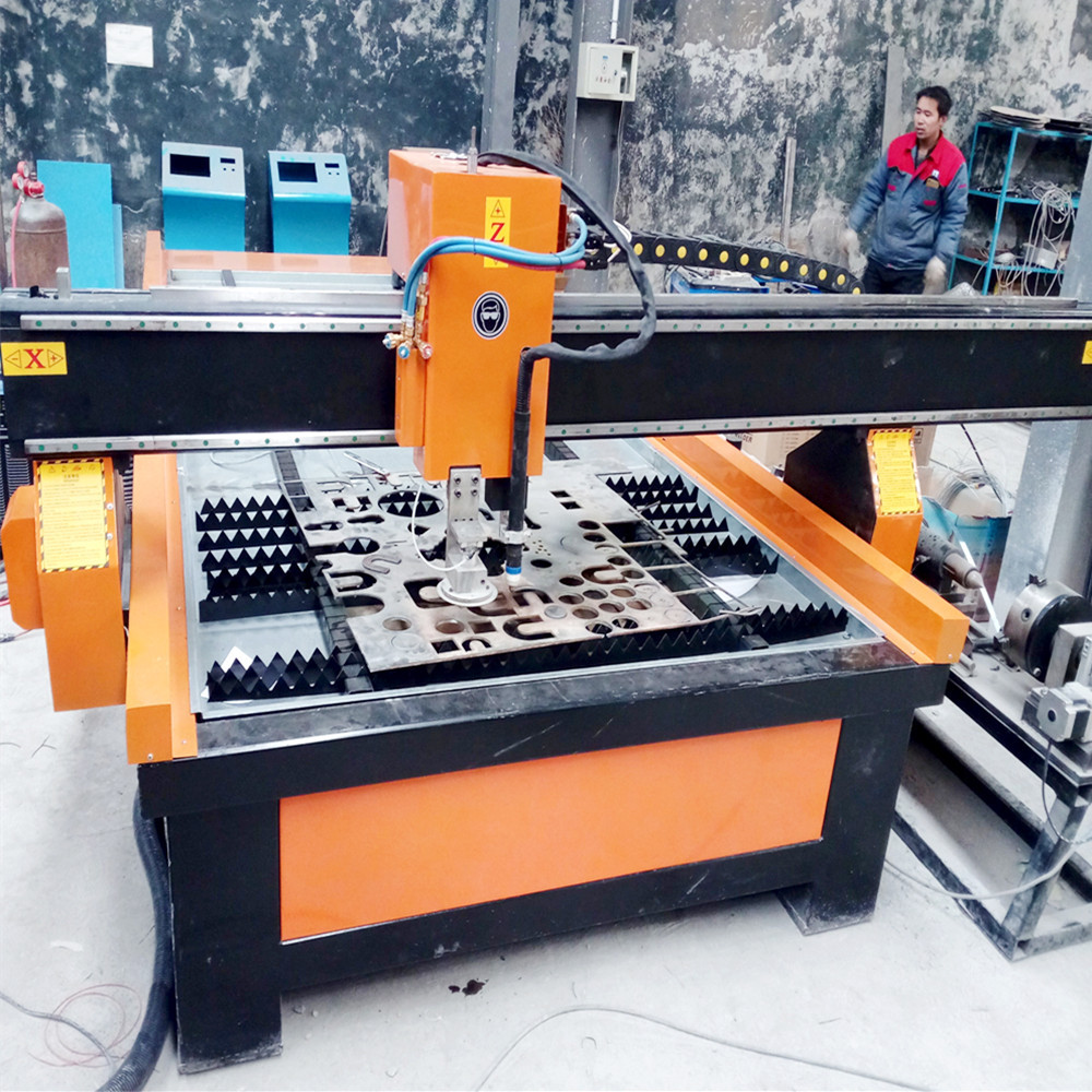 Professional 1325 CNC Plasma Cutting Machine Plasma Head+Flame Cutting Head Capacitive Sensor Ring T