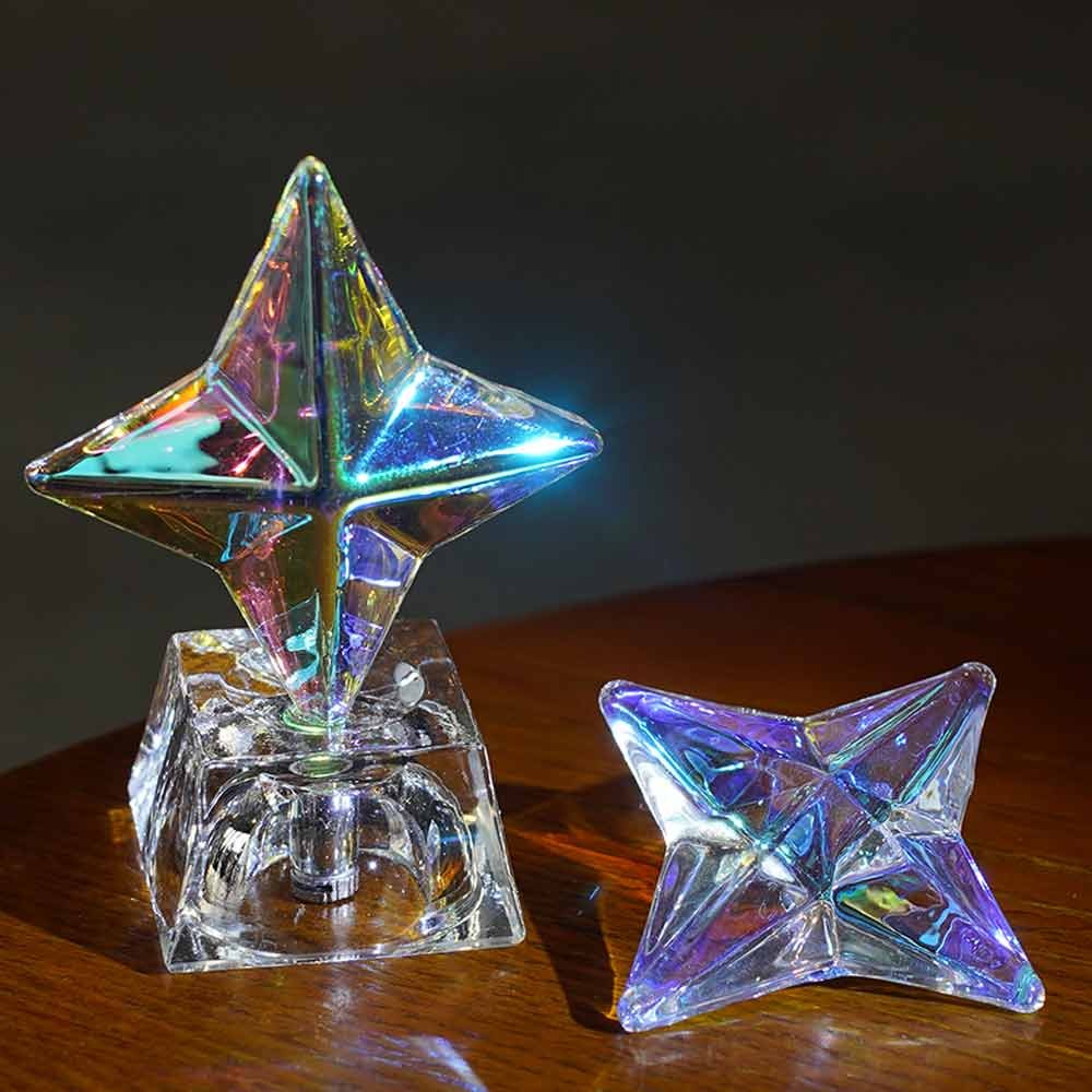 Game Genshin Impact Peripherals Primogems Model Synthetic Glass Collectible Ornaments Keqing/Yae Mik