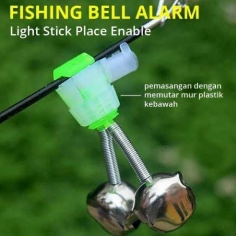 PROMO Lonceng Pancing Alarm Ikan Doble / kerincingan Pancing Terbaru