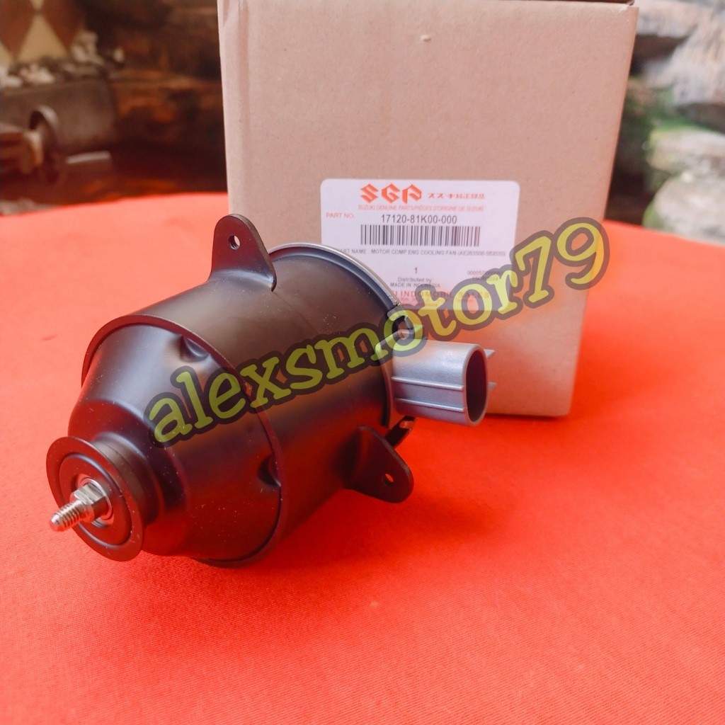 Dinamo Motor Kipas Fan Radiator Suzuki SX4 SX 4 Xover X Over Neo Baleno Original SGP