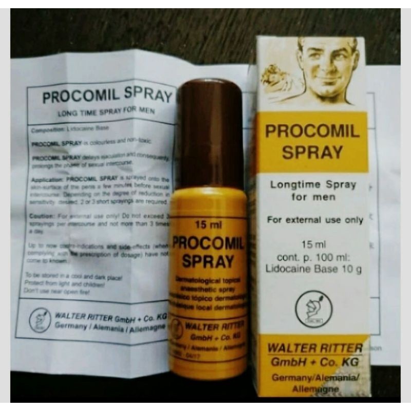 New Obat-Kuat-Semprot Procomil Spray Asli Original Hasil Efektif Kualitas Sudah Terpercaya Istimewa