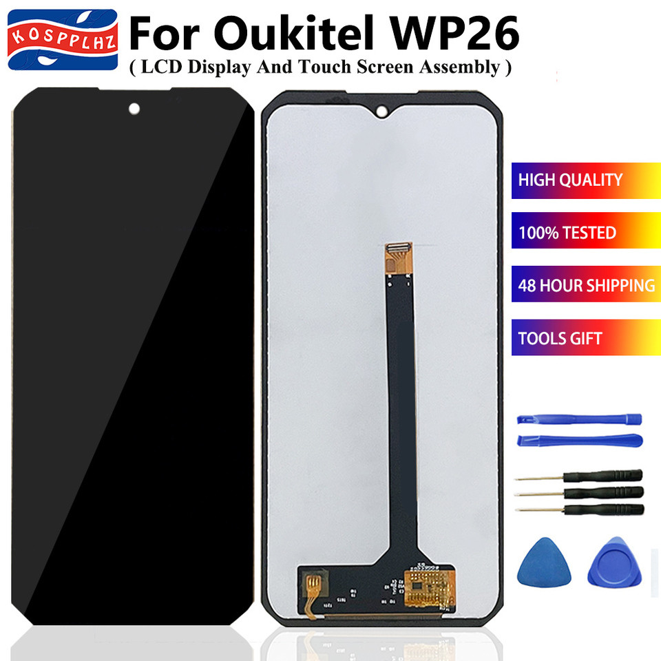 KOSPPLHZ Work Well For OUKITEL WP26 Phone LCD Screen Tou Sensor gitizer Replacement For Oukitel WP26