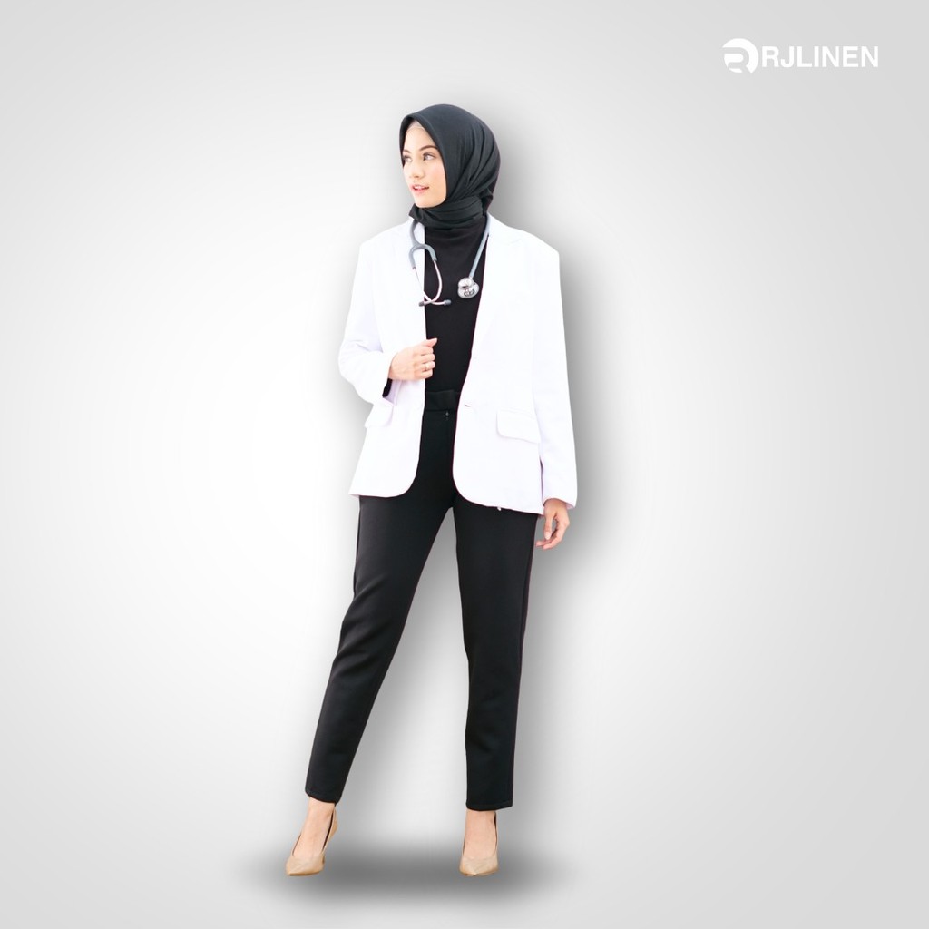 JAS DOKTER BAJU DOKTER JAS DOKTER WANITA JAS DOKTER PRIA LENGAN PANJANG PENDEK UNISEX