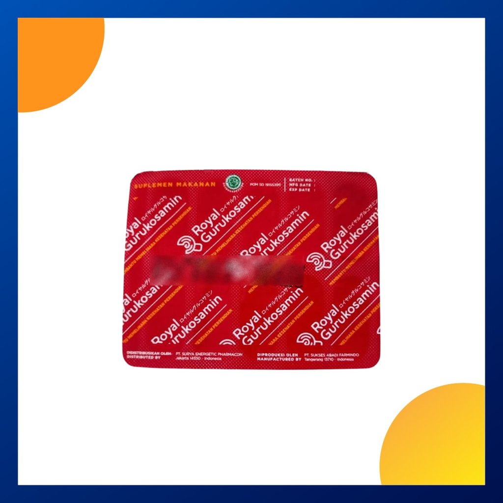 Royal Gurukosamin Strip 10 Tablet