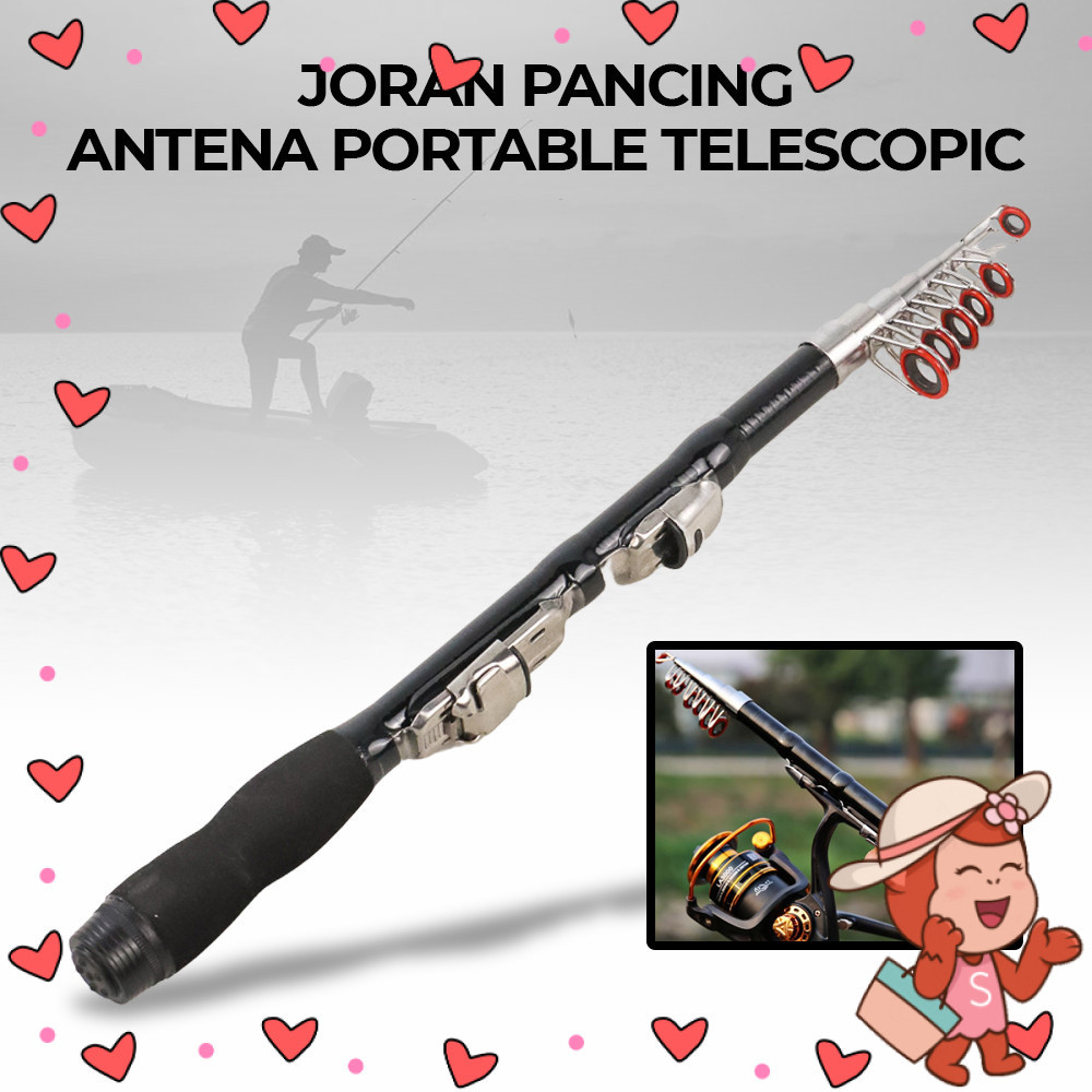 JINBO JIANGGAN Joran Tongkat Pancing Telescopic Fishing Rod 1.5M - S6