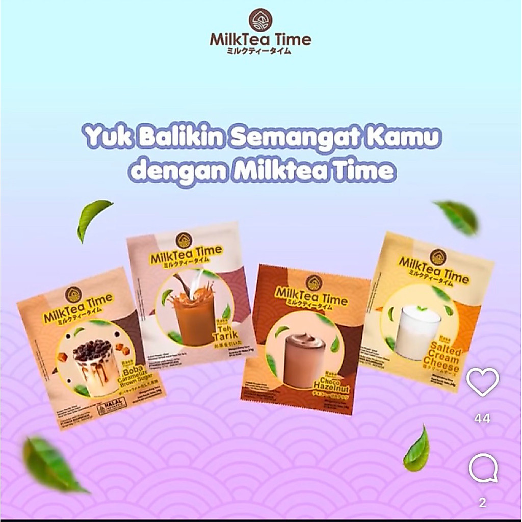 Milktea Time , 1 rcg isi 10 sachet