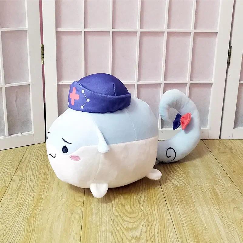 TouHou Project Plush Dolls Anime Yagokoro Eirin Ball Figure Toy 36cm Soft Pillow Cosplay for Gift