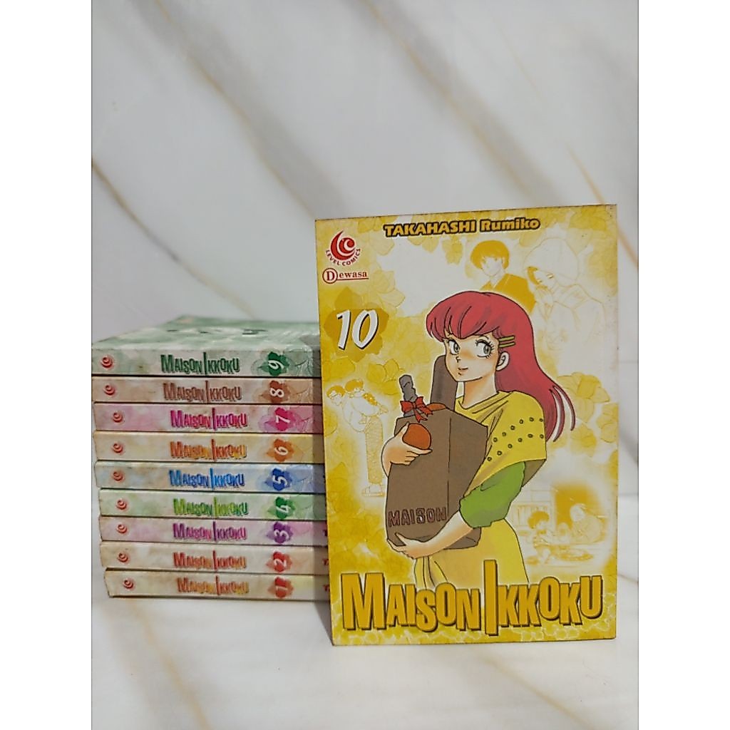 Komik Maison Ikkoku Premium Set 1-10 Tamat Original Kolpri