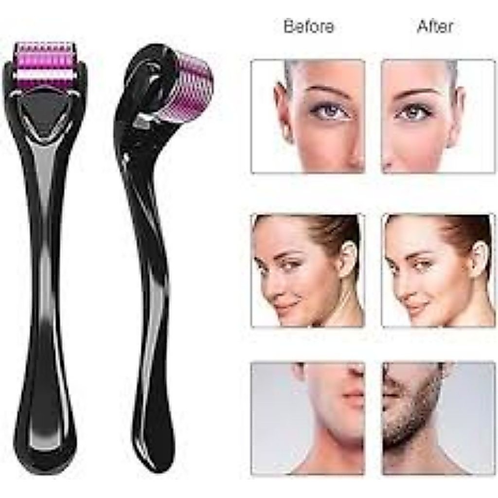 DERMAROLLER MICRONEEDLE TITANIUM 540 / ALAT KECANTIKAN PENUMBUH RAMBUT / ALAT PENGHILANG BOPENG