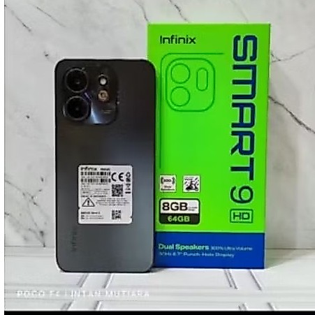 hp Infinix smart 9 ram 4/64 GB original resmi