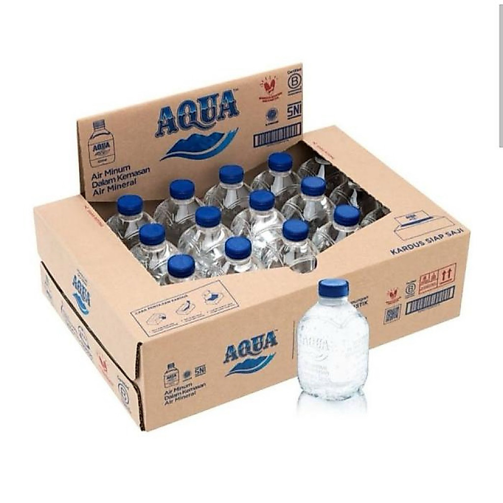 AQUA MINI 1 DUS @220 ML Isi 24 Botol
