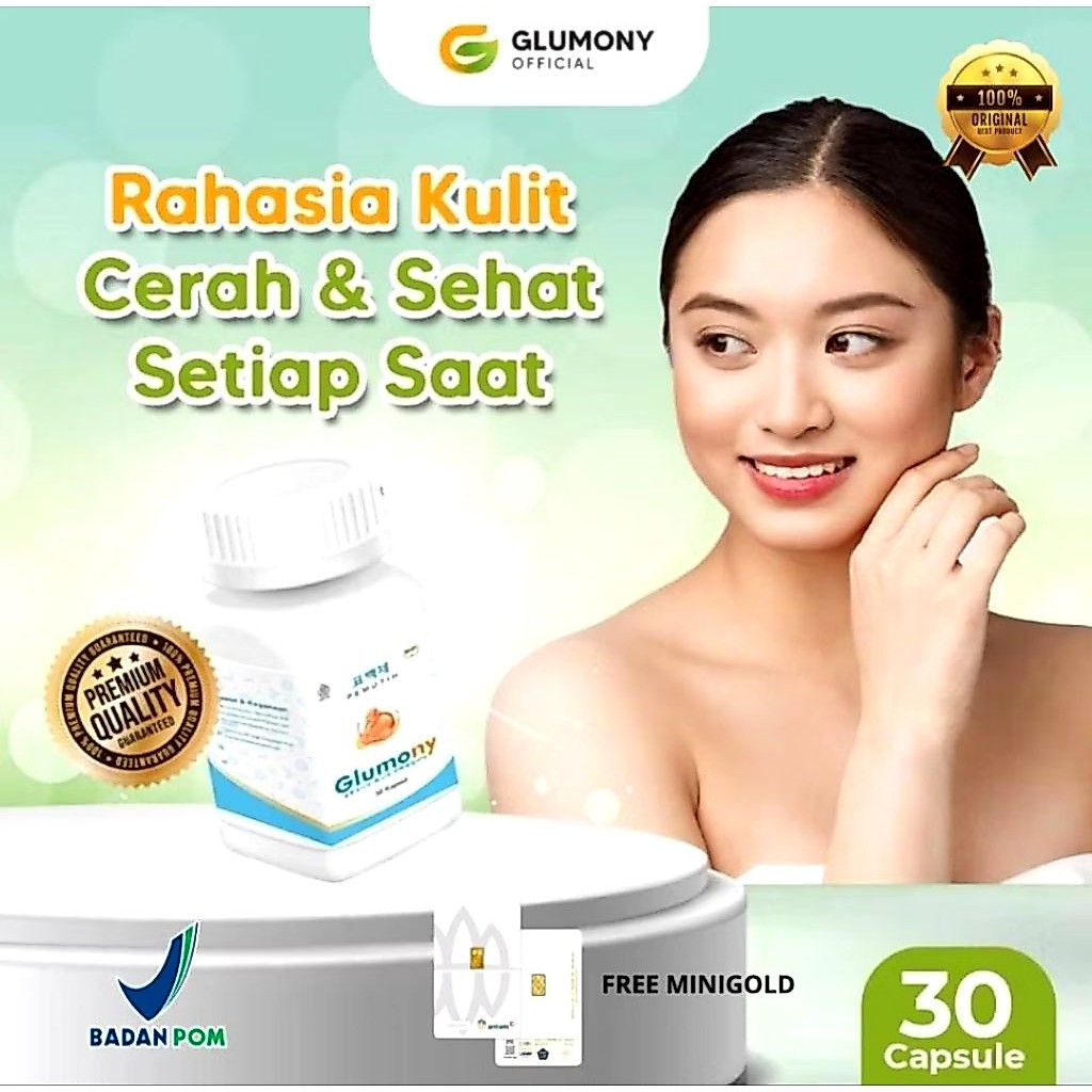 Pemutih Badan Kapsul 30 Kapsul - Pemutih Badan Herbal, Cepat & Aman