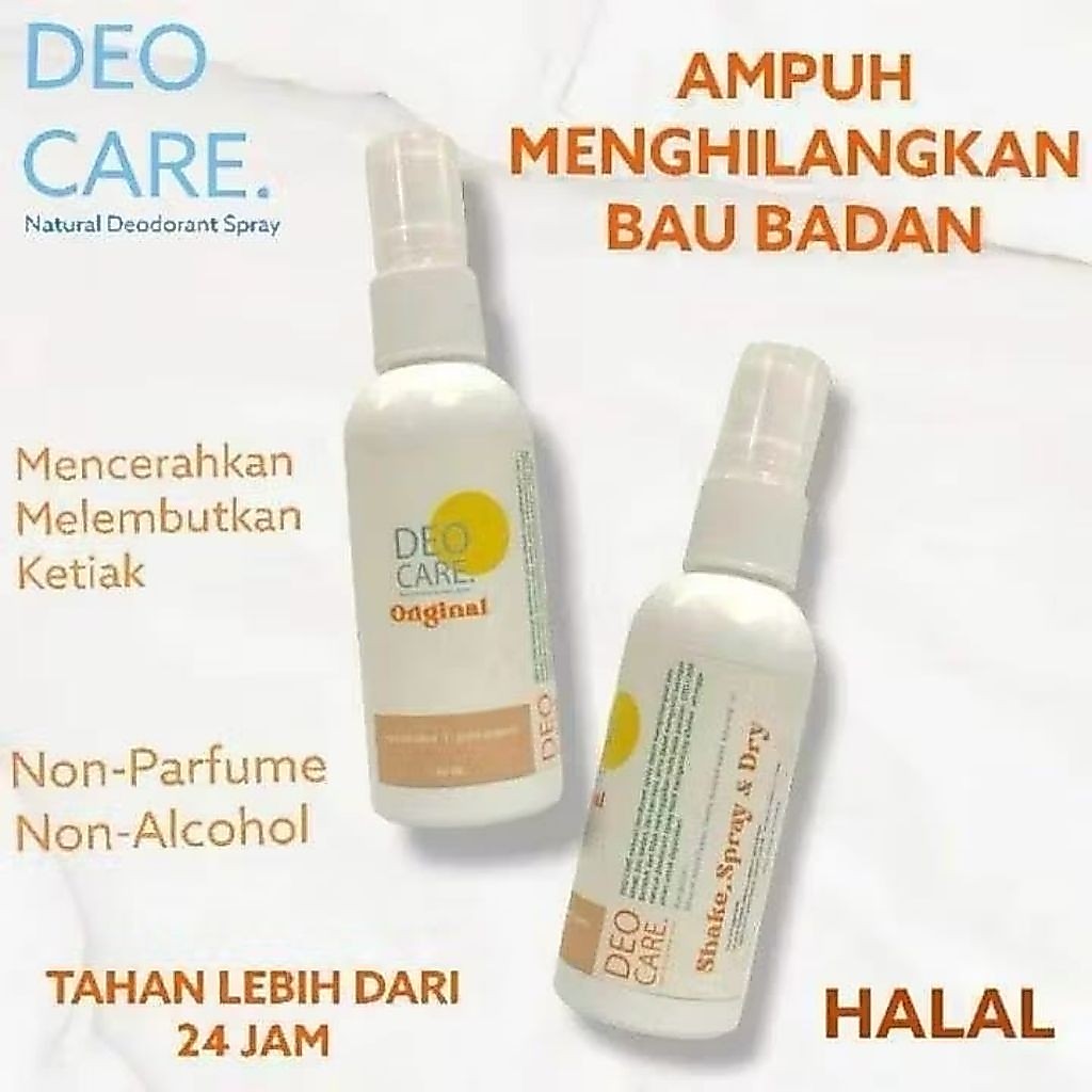 Deo Care Natural Deodorant Spray 60 ml Original