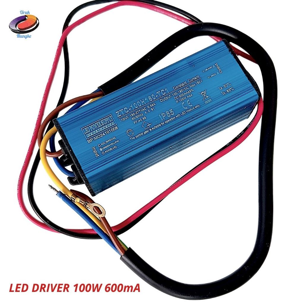 LED Driver 100W Constant Current IP65 - ZTC-100H180-TC1 Waterproof